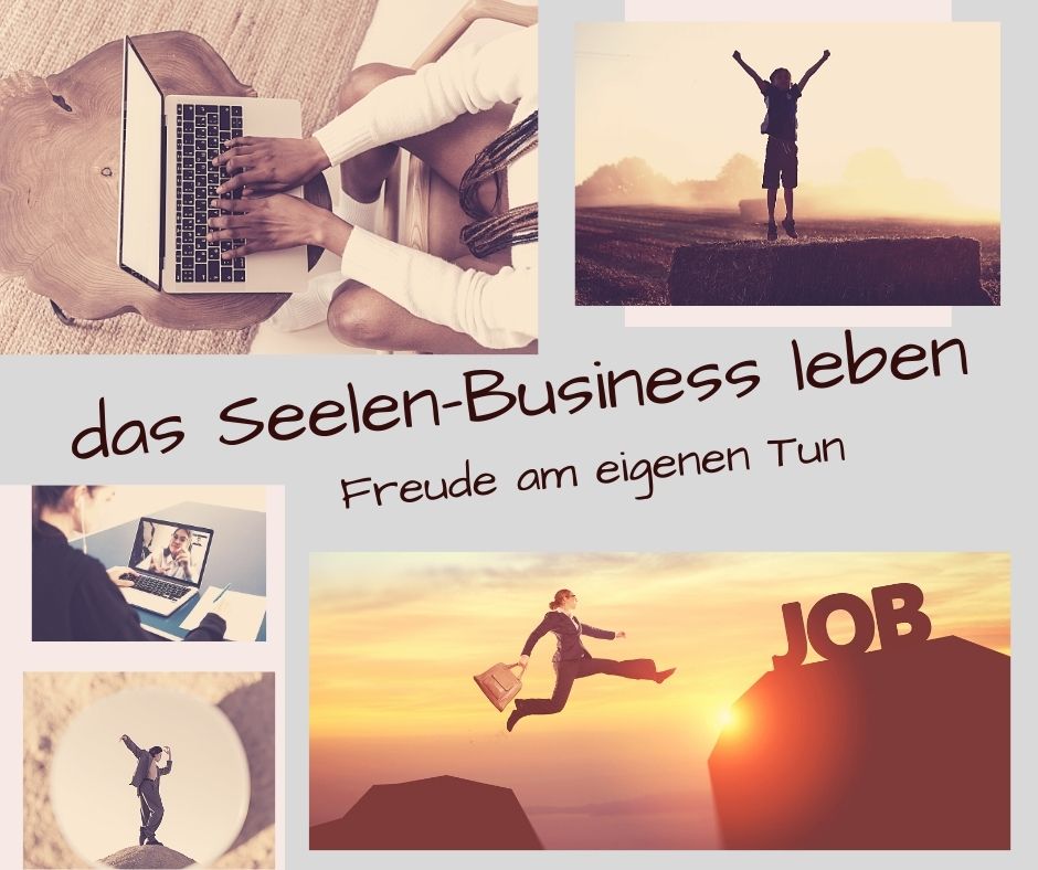 sein seelen-Business leben, freude am tun