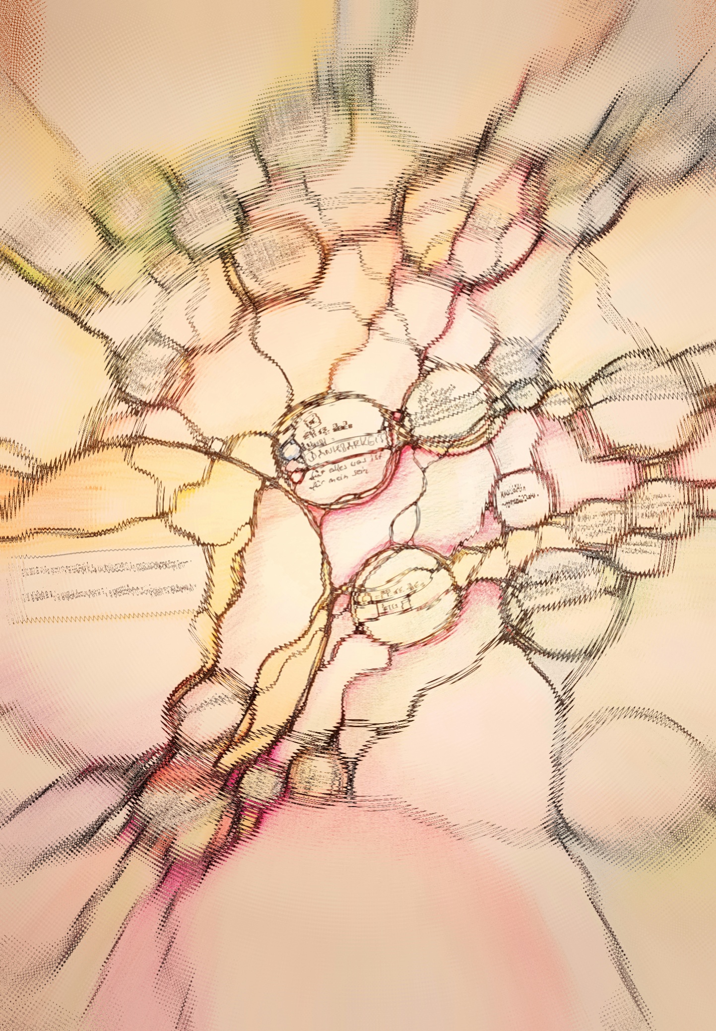 neurographische Zeichnung