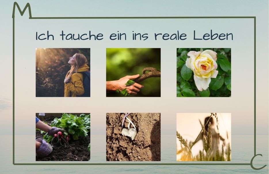 Ich tauche ein ins reale Leben