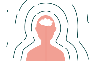 ISG und unteren Rücken entspannen, Frau Rücken haltend und Schulter