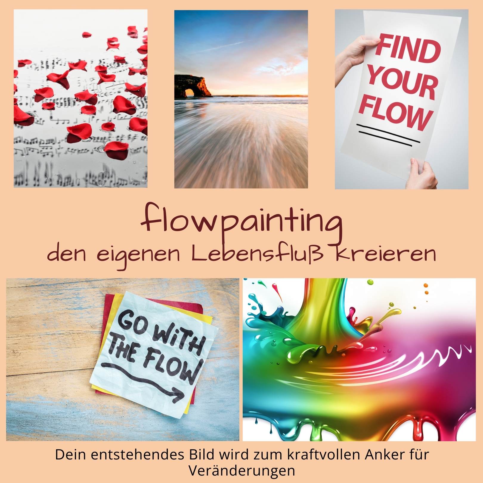 flowpainitng, den eigenen Lebensfluss kreieren
